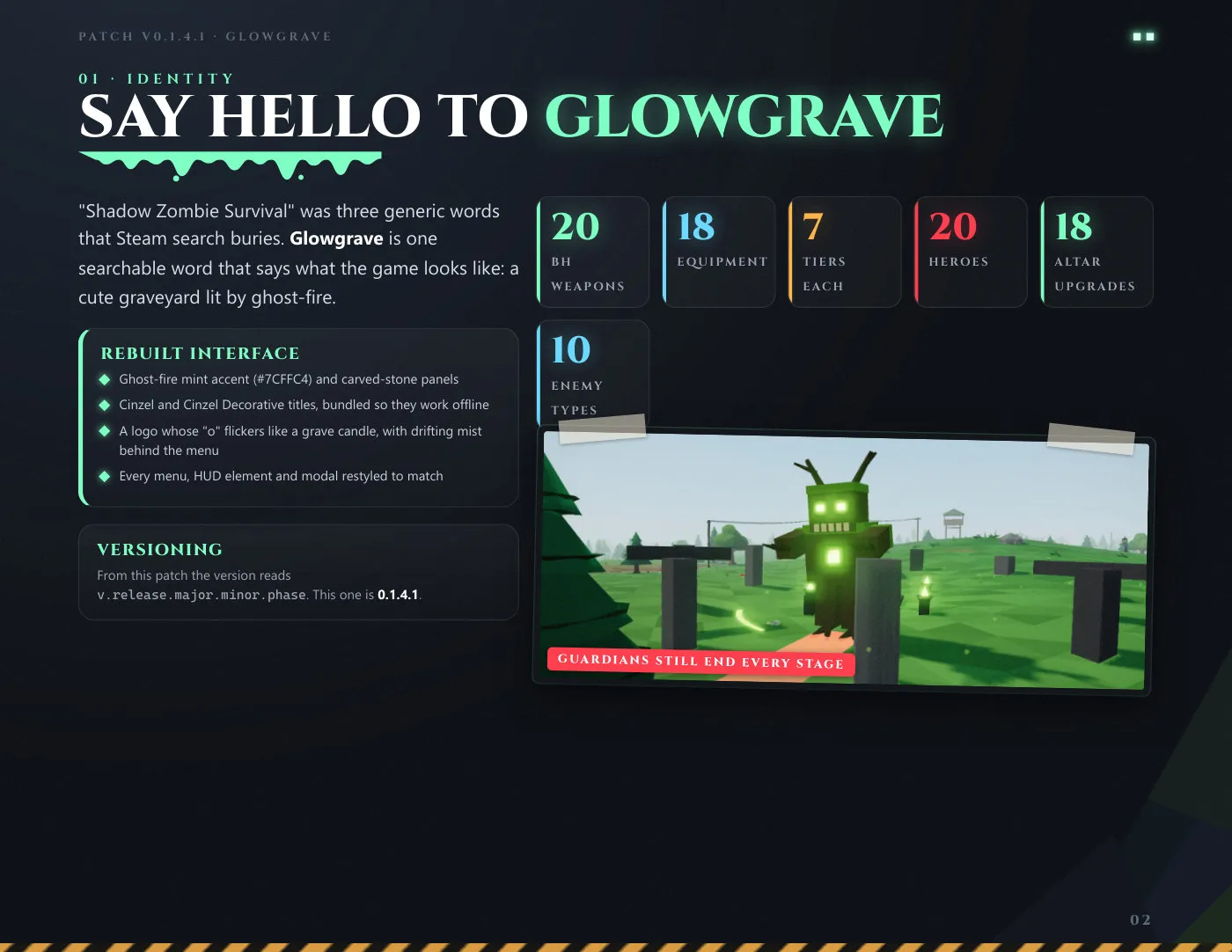 Nightwave patch notes v0.1.4.1, page 2